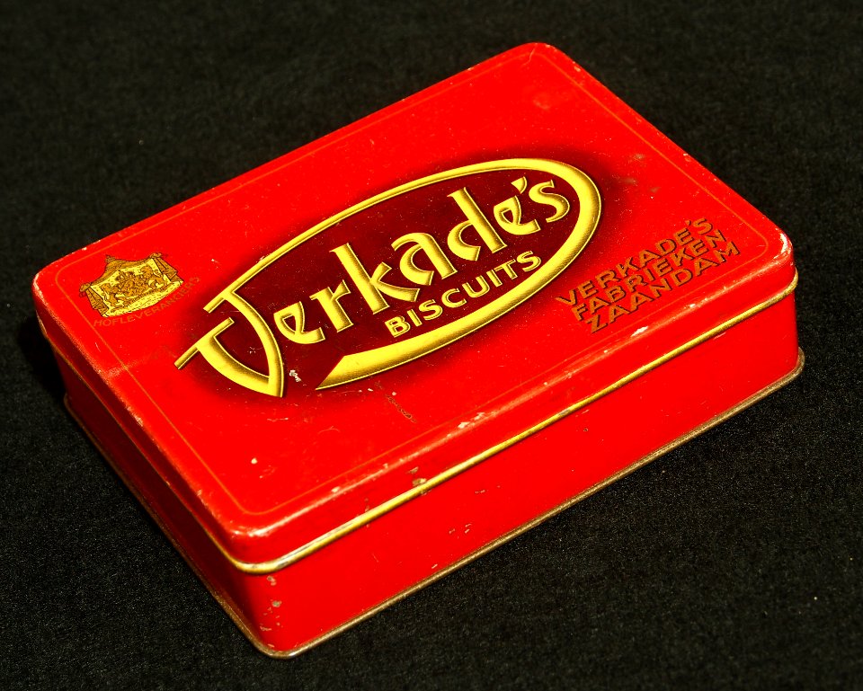 Verkade Biscuits blik, foto3