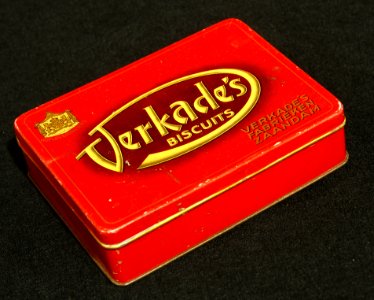 Verkade Biscuits blik, foto3