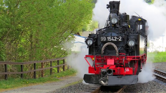 Transport system steam steam locomotive photo