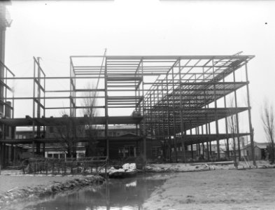 Verkade in Zaandam breidt uit. Nieuwbouw biscuitfabriek, Bestanddeelnr 904-4936