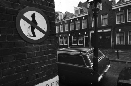 Verkeersborden, verboden, straten, Bestanddeelnr 930-1468