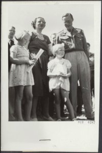 Verjaardagsviering van prinses Irene (verjaardag 5 augustus). Prinses Beatrix, p, Bestanddeelnr 019-0287