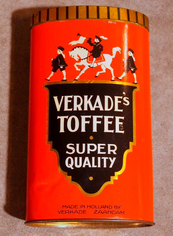 Verkade's Toffee blik, pic1