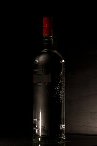 Alcoholic bottle spirit photo