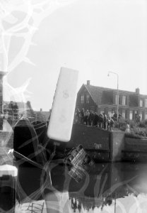 Verkeersongeluk te Zwartsluis met veewagen, Bestanddeelnr 911-3108