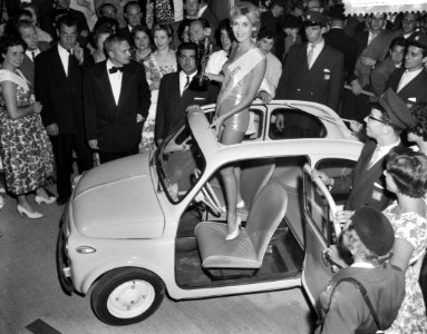 Verkiezing van miss Benelux op de tentoonstelling Het hart van Brabant in Tilb, Bestanddeelnr 910-5632