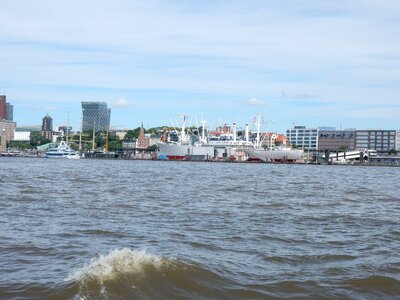 Port hamburg harbour cruise photo