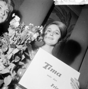 Verkiezing Miss Holland 1961 Winnares Annemarie Brink, Bestanddeelnr 912-4873