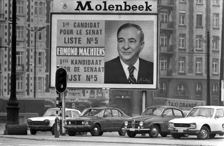 Verkiezingsbord in Brussel, Bestanddeelnr 927-0445