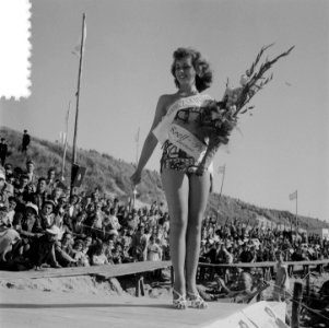 Verkiezing Miss Zandvoort Mimi Kok, Bestanddeelnr 904-6879
