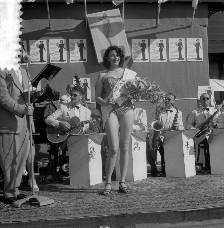 Verkiezing Miss Scheveningen 1951, Bestanddeelnr 904-7081