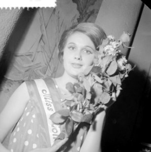 Verkiezing Miss Holland 1961 Winnares Annemarie Brink, Bestanddeelnr 912-4875
