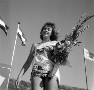 Verkiezing Miss Zandvoort Mimi Kok, Bestanddeelnr 904-6883