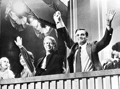 Verkiezingscampagnes in Verenigde Staten begonnen, democratisch kandidaat Jimmy , Bestanddeelnr 928-7712