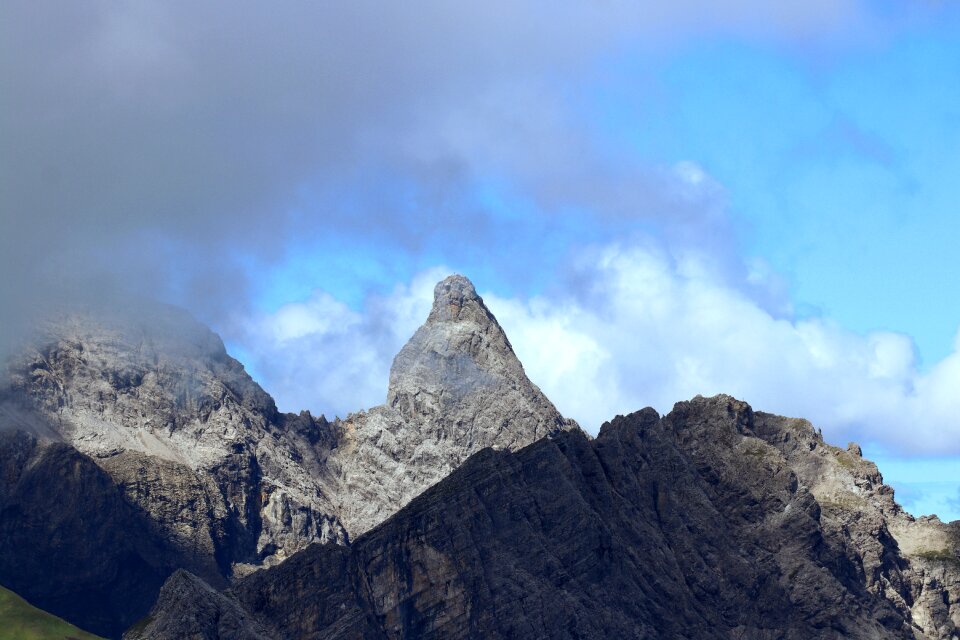 Panorama nature highest peak