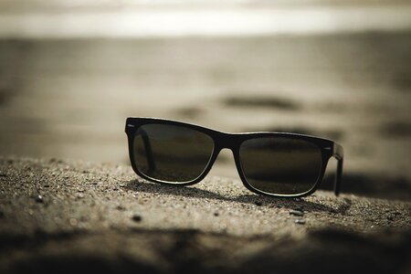 Sunglasses glasses floor