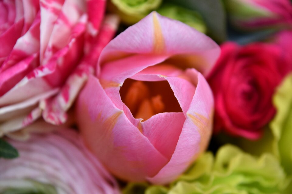 Floral bouquet floral composition