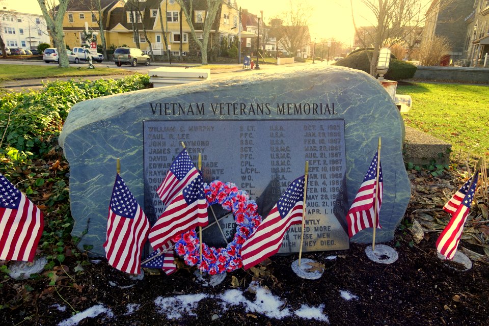 Vietnam Veterans Memorial - Church Green - Taunton, Massachusetts - DSC03673