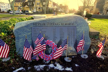 Vietnam Veterans Memorial - Church Green - Taunton, Massachusetts - DSC03673