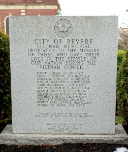 Vietnam Memorial - Revere, Massachusetts - DSC04387 photo