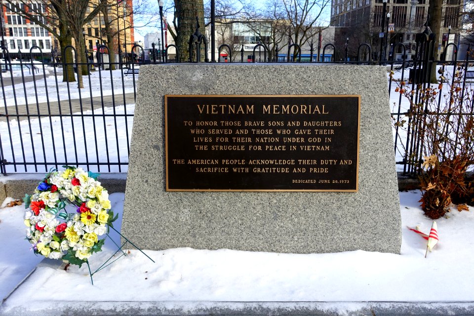 Vietnam Memorial - Worcester, MA - DSC04082