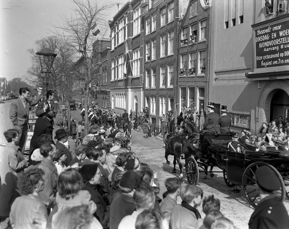 Vierde en vijfde dag Koninklijk bezoek rijtoer Jordaan en Staatslieden buurt, Bestanddeelnr 907-7071
