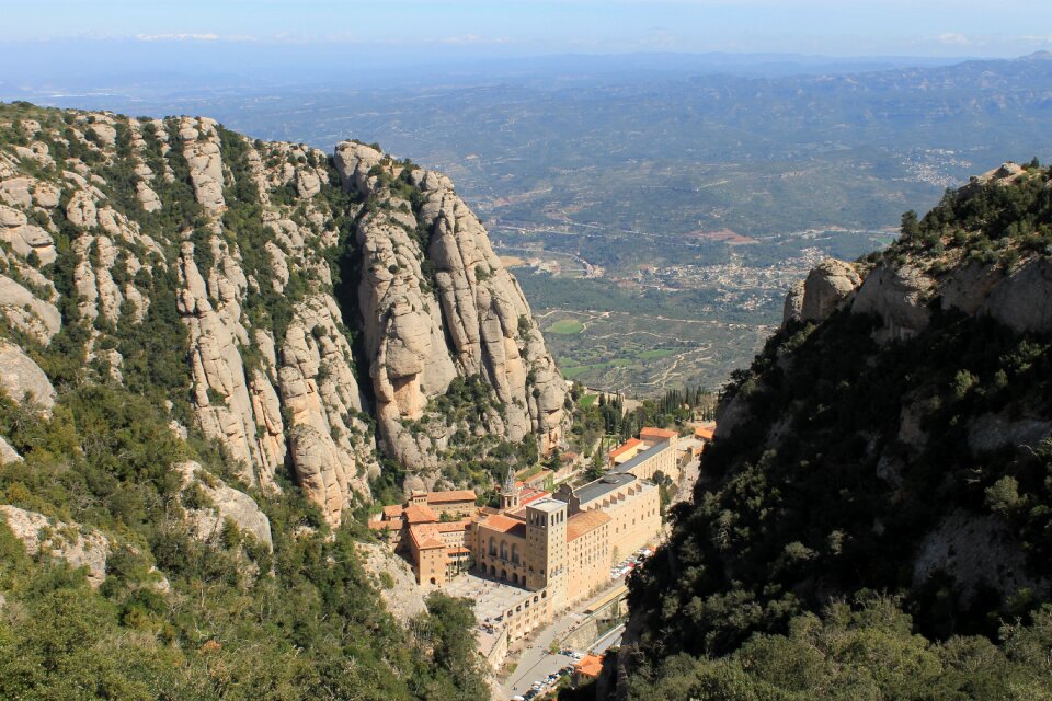 Spain church mountains