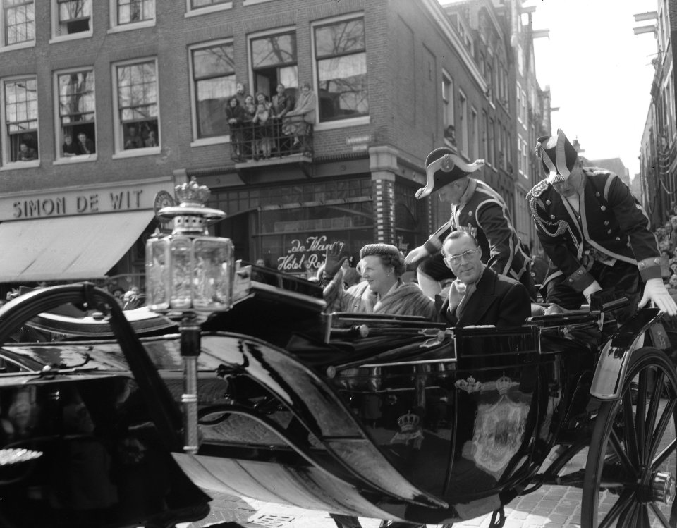 Vierde en vijfde dag Koninklijk bezoek rijtoer Jordaan en Staatslieden buurt, Bestanddeelnr 907-7074