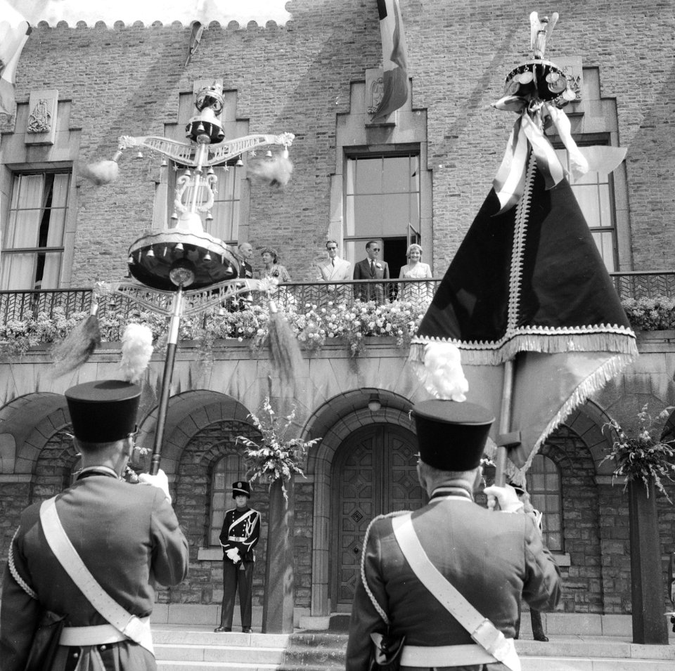 Vierde dag van het bezoek van Koning Boudewijn bezoek aan Maastricht en omgeving, Bestanddeelnr 910-5173