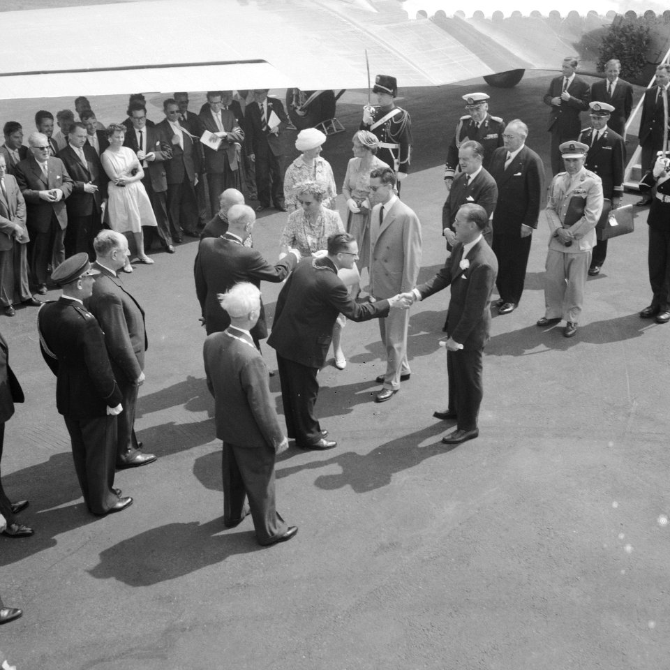 Vierde dag van het bezoek van Koning Boudewijn bezoek aan Maastricht en omgeving, Bestanddeelnr 910-5177