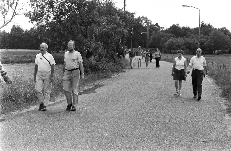 Vierdaagse wandeltocht om Apeldoorn, groep wandelaars, Bestanddeelnr 924-7307