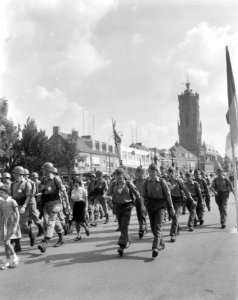 Vierdaagse Nijmegen, Zwitserse soldaten, Bestanddeelnr 919-3966
