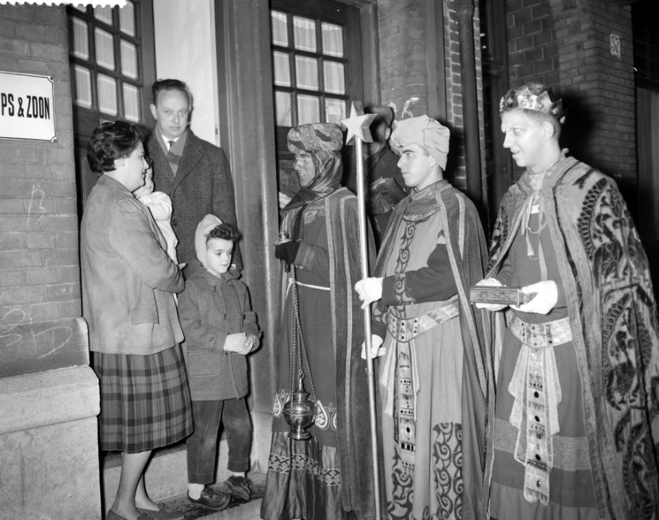 Viering van de driekoningen door de Studentenvereniging Sanctus Thomas Aquinas, Bestanddeelnr 910-9197