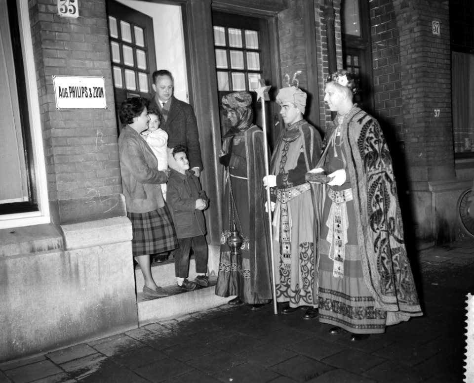 Viering van de driekoningen door de Studentenvereniging Sanctus Thomas Aquinas, Bestanddeelnr 910-9198