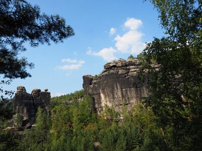 Dompfeiler elbe sandstone hike photo