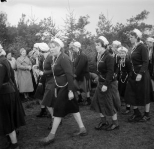 Viering 35 jarig bestaan N.P.G. (Nederlands Padvindsters Gilde) Jubeldag op de, Bestanddeelnr 904-5716