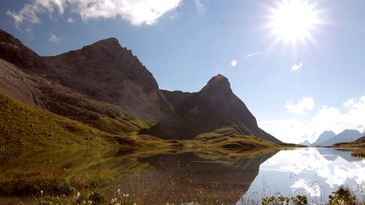 Panorama nature highest peak photo