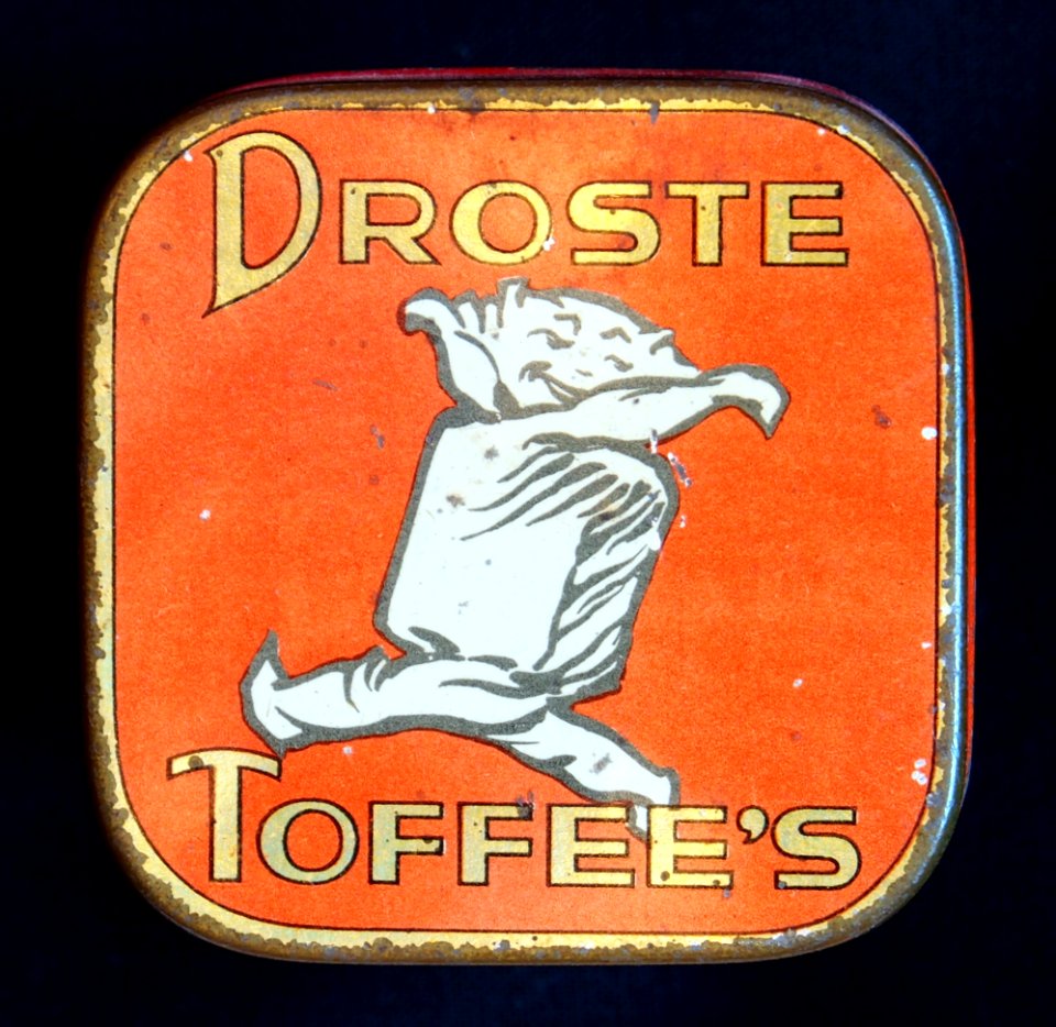 Vierkant Droste toffees doosje, foto1
