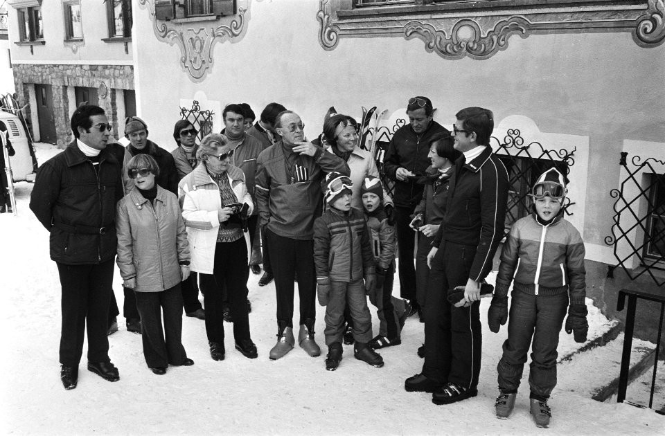Viering veertig jarig huwelijksfeest van Koninklijk Pa in Lech de Koninklijke F, Bestanddeelnr 928-9696