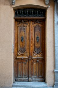 Vieille porte bois Ségovie