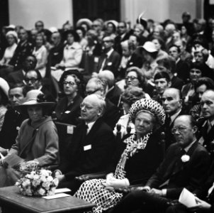 Viering Zilveren Regeringsjubileum van Koningin Juliana in Den Haag , Koninklijk, Bestanddeelnr 926-6673