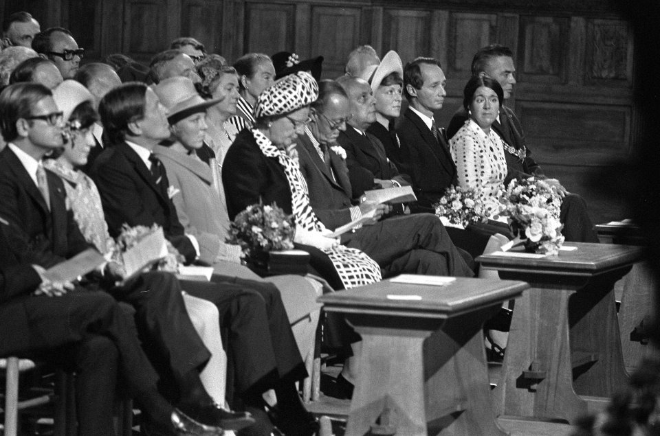 Viering Zilveren Regeringsjubileum van Koningin Juliana in Den Haag , Koninklijk, Bestanddeelnr 926-6662