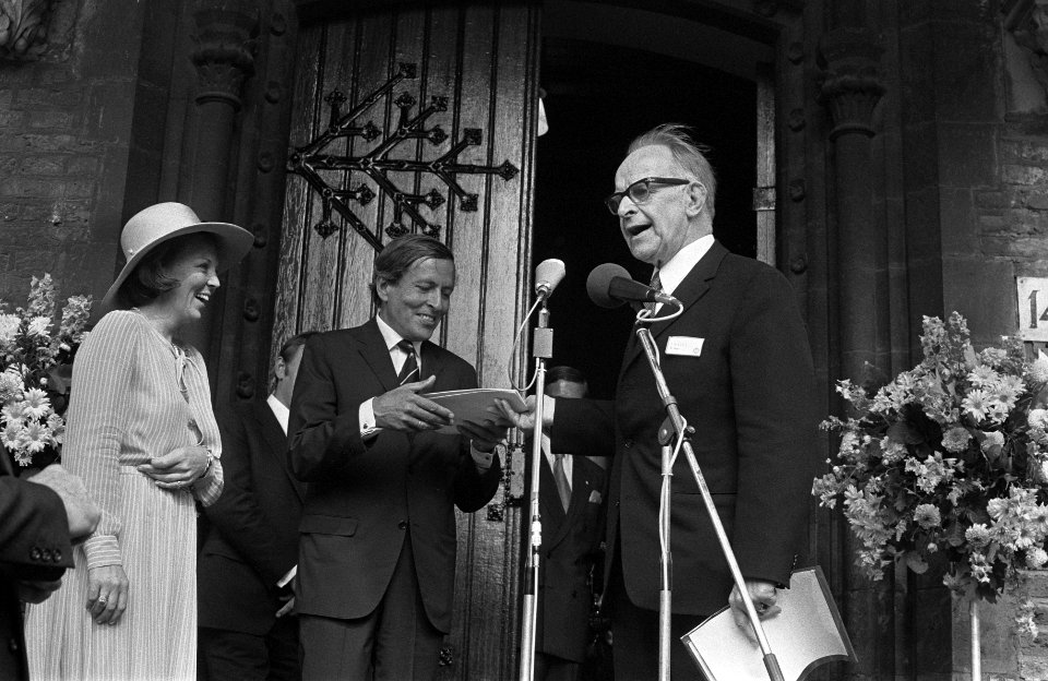 Viering Zilveren Regeringsjubileum van Koningin Juliana in Den Haag , Beatrix, C, Bestanddeelnr 926-6683