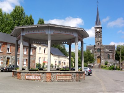Vieux-Reng (Nord, Fr) kiosque à musique