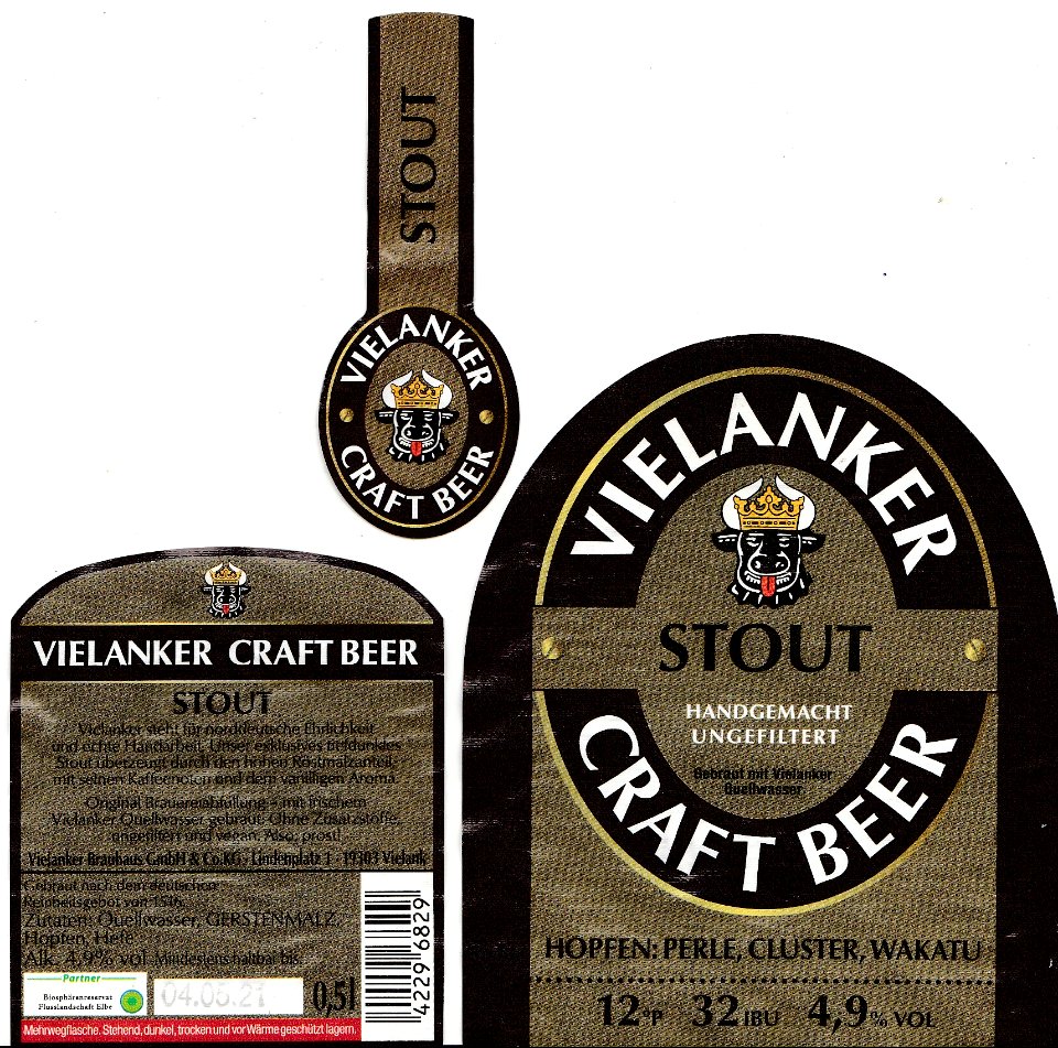 Vielanker - Craft Beer - Stout, 2020