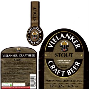 Vielanker - Craft Beer - Stout, 2020