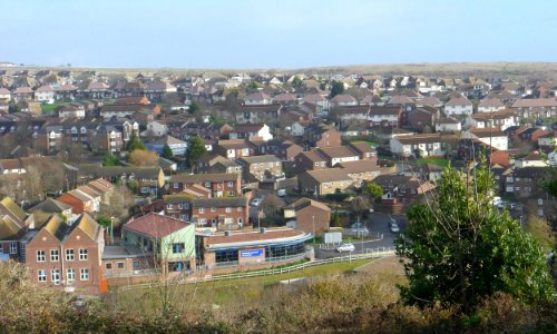 View across Whitehawk Estate from Whitehawk Hill (December 2013) (3)