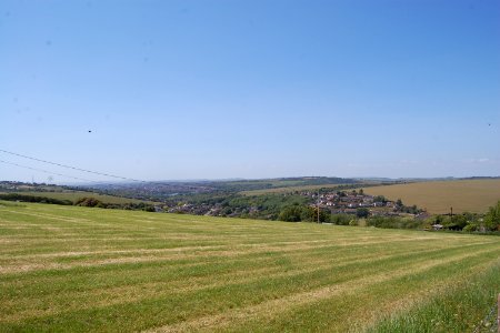 View across South Downs from Drove Road, Woodingdean (May 2020) (5)
