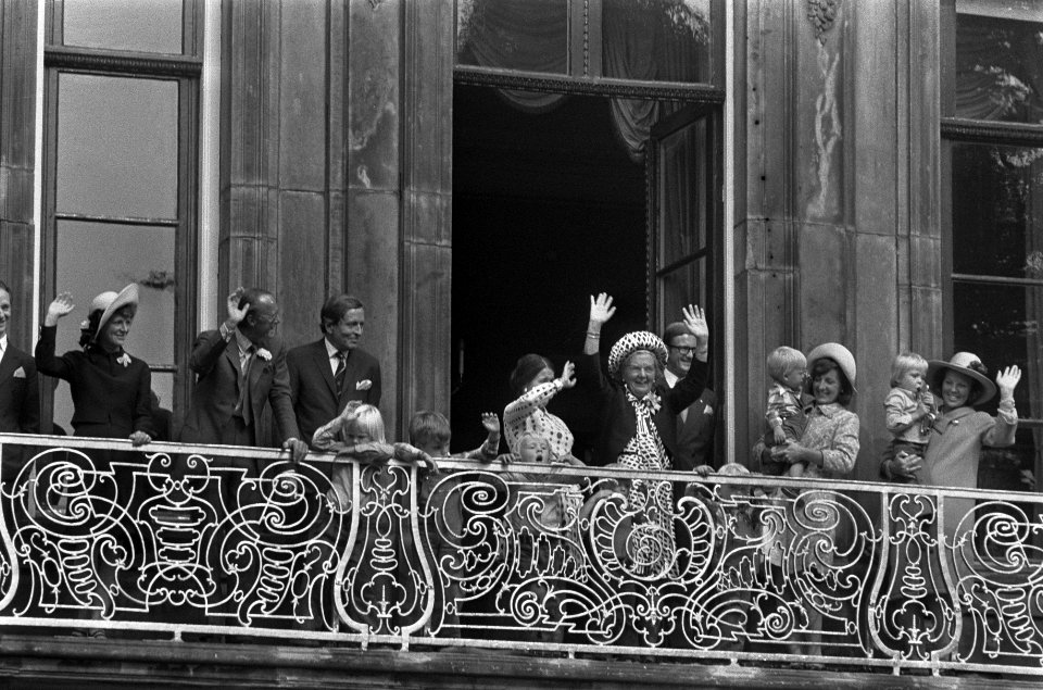 Viering Zilveren Regeringsjubileum van Koningin Juliana in Den Haag , Koninklijk, Bestanddeelnr 926-6659
