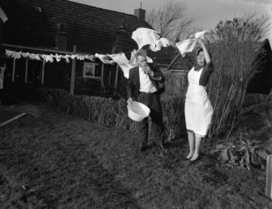 Vierling uit Deinum thuis, heer en mevrouw Lautenbach, Bestanddeelnr 910-1096